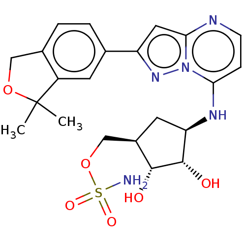 Chemical structure of BindingDB Monomer ID 329845