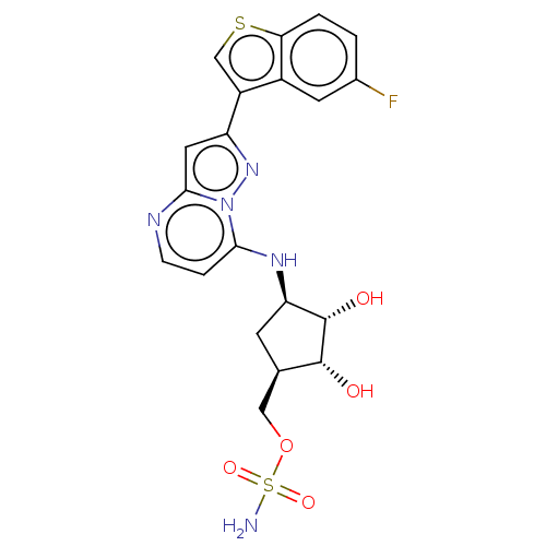 Chemical structure of BindingDB Monomer ID 329873