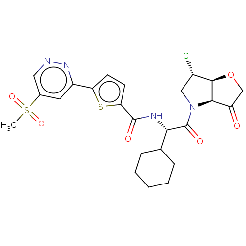 Chemical structure of BindingDB Monomer ID 331613