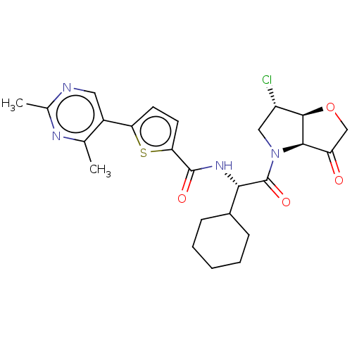 Chemical structure of BindingDB Monomer ID 331616