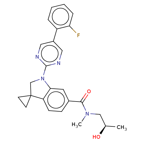 Chemical structure of BindingDB Monomer ID 332319