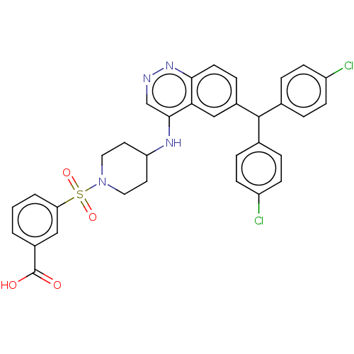 Chemical structure of BindingDB Monomer ID 334289