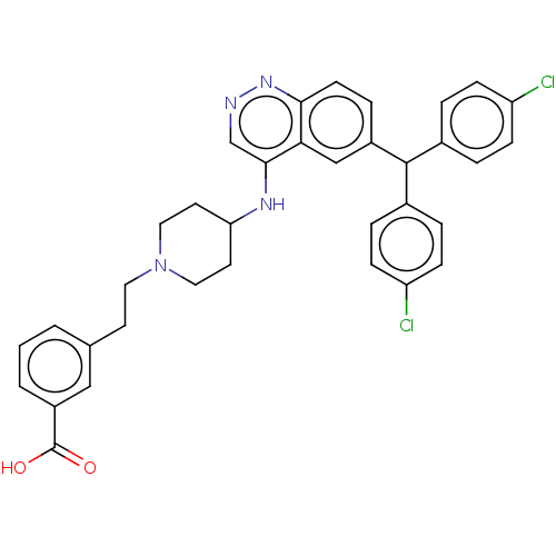 Chemical structure of BindingDB Monomer ID 334301