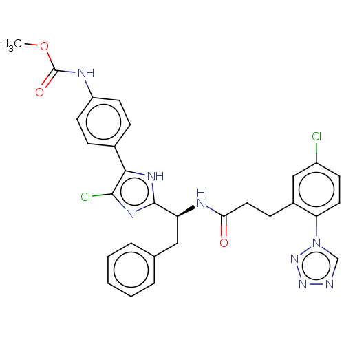 Chemical structure of BindingDB Monomer ID 335420