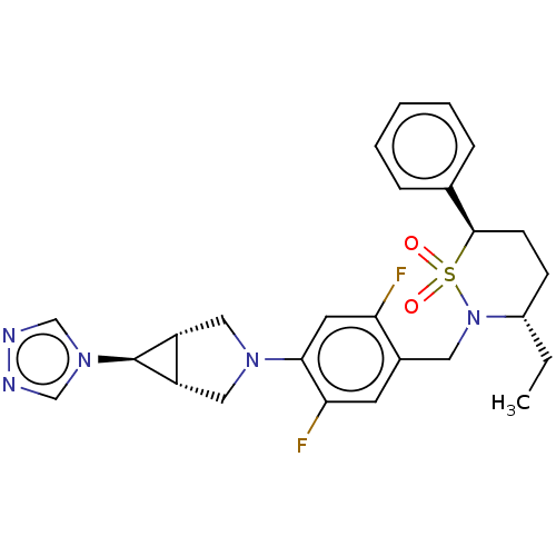 Chemical structure of BindingDB Monomer ID 338460