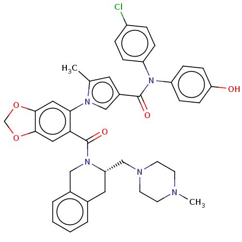 Chemical structure of BindingDB Monomer ID 341032