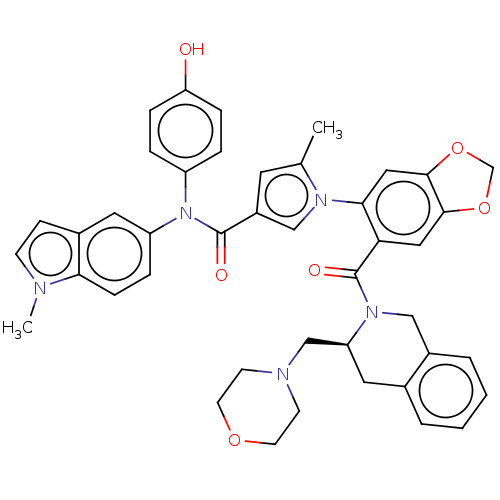 Chemical structure of BindingDB Monomer ID 341057