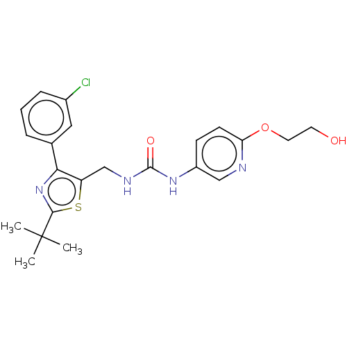 Chemical structure of BindingDB Monomer ID 342140