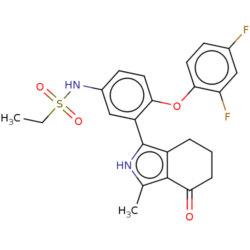 Chemical structure of BindingDB Monomer ID 342604