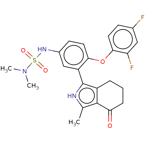 Chemical structure of BindingDB Monomer ID 342606
