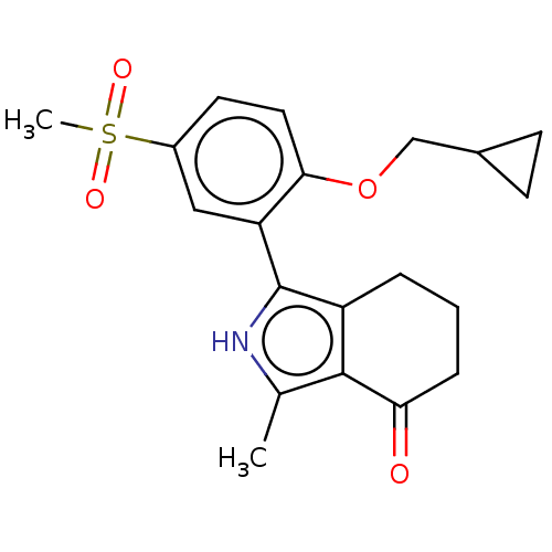 Chemical structure of BindingDB Monomer ID 342630