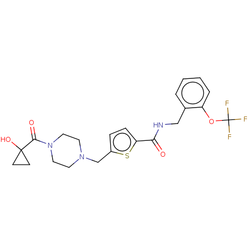 Chemical structure of BindingDB Monomer ID 342667