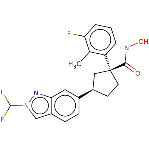 Chemical structure of BindingDB Monomer ID 345160
