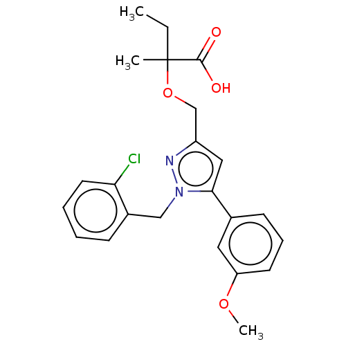 Chemical structure of BindingDB Monomer ID 345322