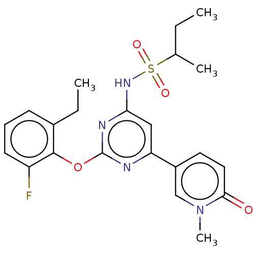 Chemical structure of BindingDB Monomer ID 345793