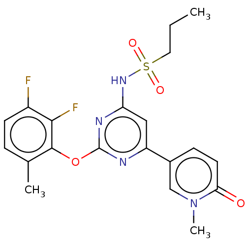 Chemical structure of BindingDB Monomer ID 345803