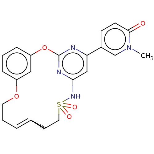 Chemical structure of BindingDB Monomer ID 345813