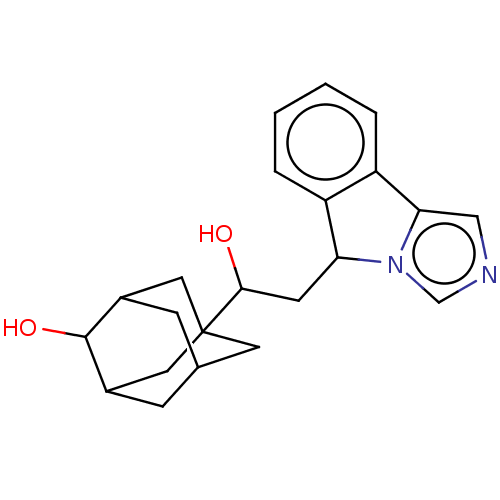 Chemical structure of BindingDB Monomer ID 347014