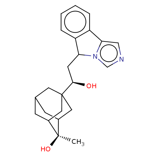 Chemical structure of BindingDB Monomer ID 347016