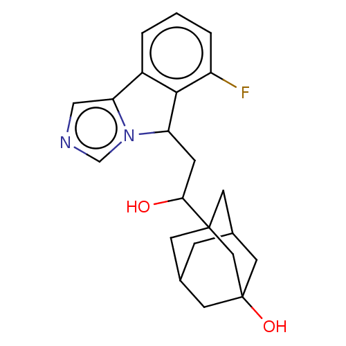 Chemical structure of BindingDB Monomer ID 347019