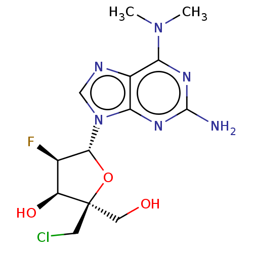 Chemical structure of BindingDB Monomer ID 347275