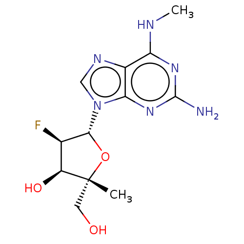 Chemical structure of BindingDB Monomer ID 347287