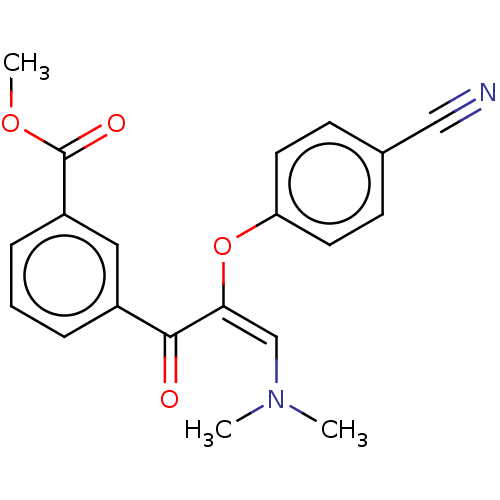 Chemical structure of BindingDB Monomer ID 347710