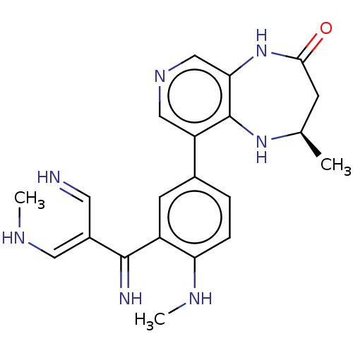 Chemical structure of BindingDB Monomer ID 349283