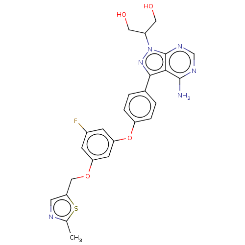 Chemical structure of BindingDB Monomer ID 351855