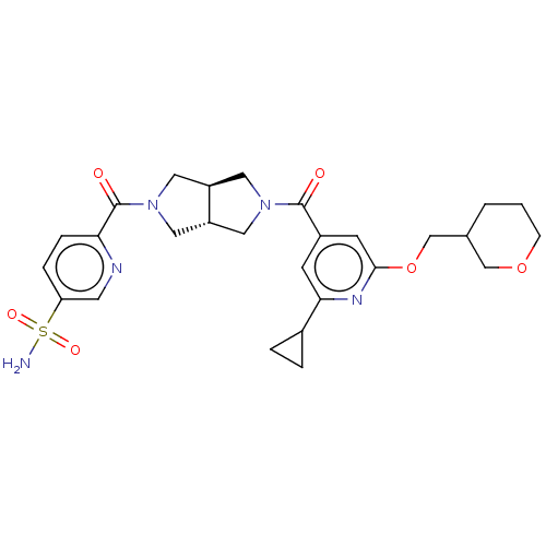 Chemical structure of BindingDB Monomer ID 352360