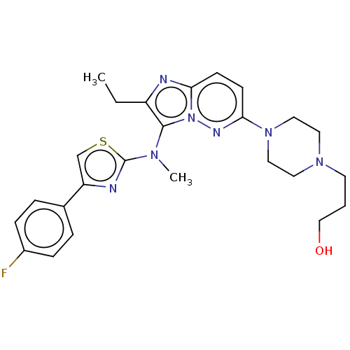 Chemical structure of BindingDB Monomer ID 354381