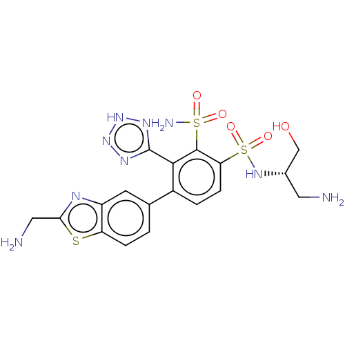 Chemical structure of BindingDB Monomer ID 361318