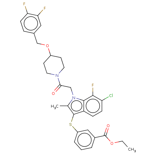 Chemical structure of BindingDB Monomer ID 362946