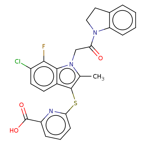 Chemical structure of BindingDB Monomer ID 363023