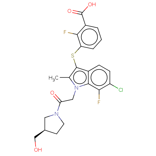 Chemical structure of BindingDB Monomer ID 363035