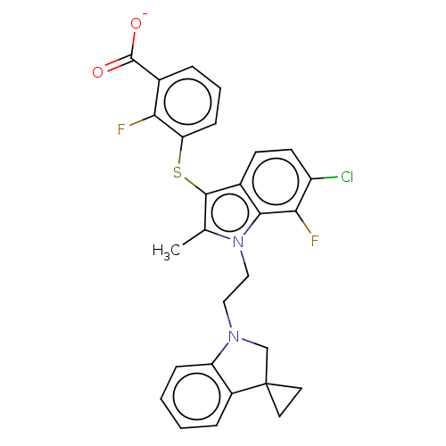 Chemical structure of BindingDB Monomer ID 363045