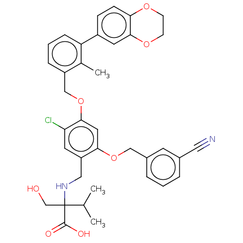 Chemical structure of BindingDB Monomer ID 363294