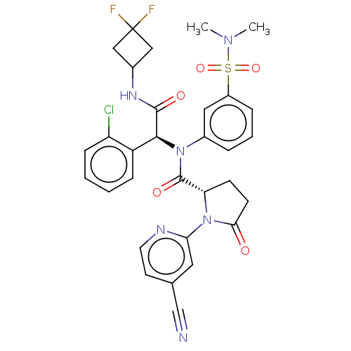 Chemical structure of BindingDB Monomer ID 363669