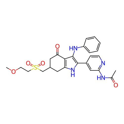 Chemical structure of BindingDB Monomer ID 367574