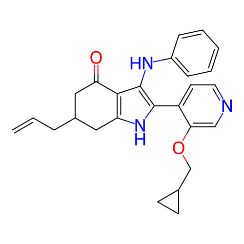 Chemical structure of BindingDB Monomer ID 367600