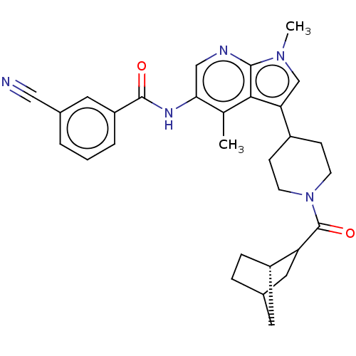 Chemical structure of BindingDB Monomer ID 368615
