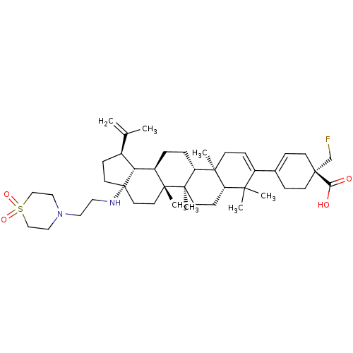Chemical structure of BindingDB Monomer ID 372346