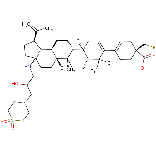 Chemical structure of BindingDB Monomer ID 372396