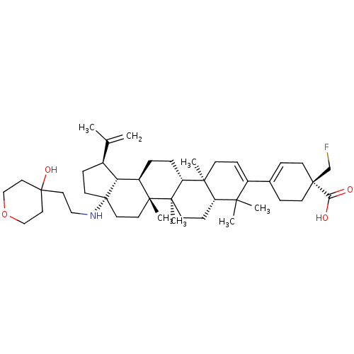 Chemical structure of BindingDB Monomer ID 372400