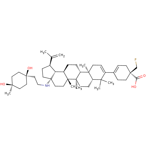 Chemical structure of BindingDB Monomer ID 372406