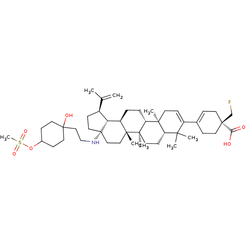 Chemical structure of BindingDB Monomer ID 372410
