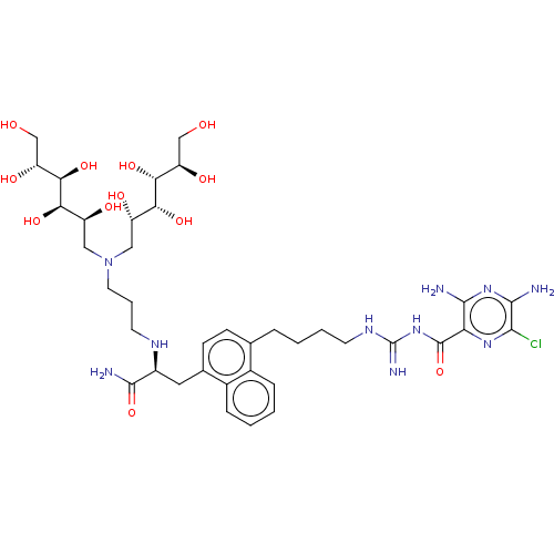 Chemical structure of BindingDB Monomer ID 372444