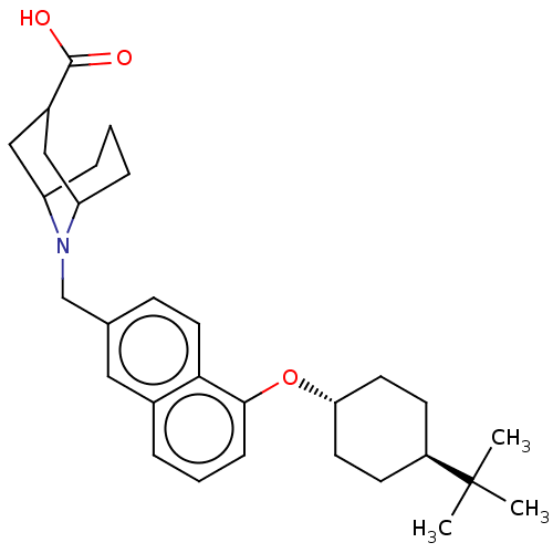 Chemical structure of BindingDB Monomer ID 382160