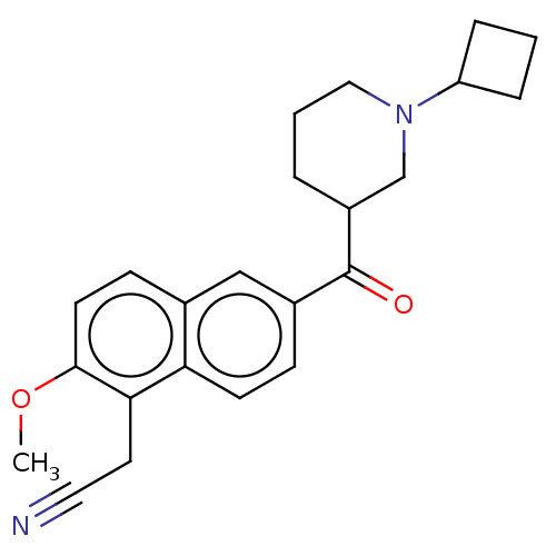 Chemical structure of BindingDB Monomer ID 383546