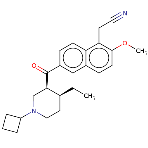 Chemical structure of BindingDB Monomer ID 383697